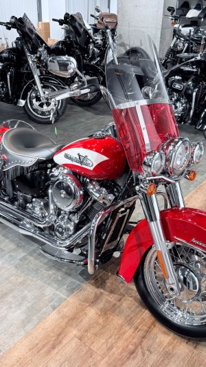 + 2024 HD Hydra Glide Revival 1581/1750 Redline Red 5K (VIN 5HD***0477)