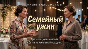 «СЕМЕЙНЫЙ УЖИН». Две мамы, одна свадьба и битва за идеальный праздник. Слушать аудиорассказы