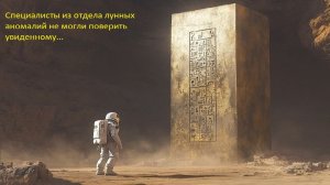 На  обратной стороне Луны прошлая цивилизация оставила нам послание