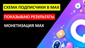 Результаты схемы подписчики в МАХ / Как привлекать подписчиков в МАКС