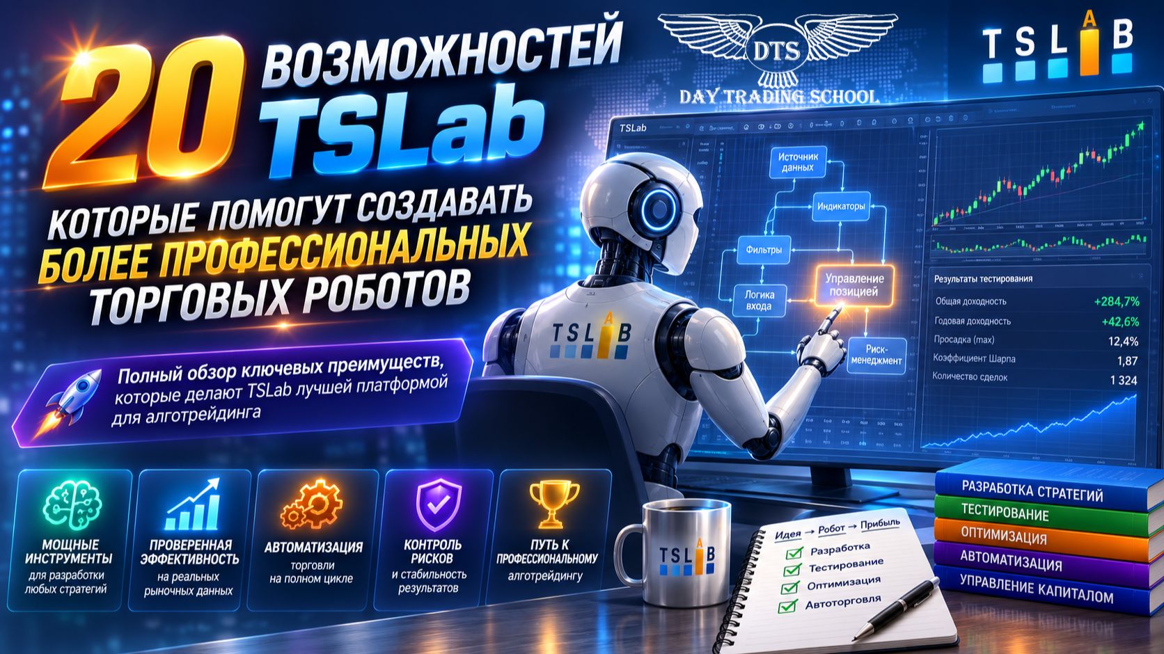 20 возможностей программы TSLab смотреть онлайн