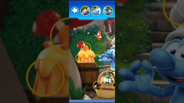 СМУРФИКИ The Smurfs educational games Найди предметы Обзор / Геймплей / Прохождение on mobile смотреть онлайн
