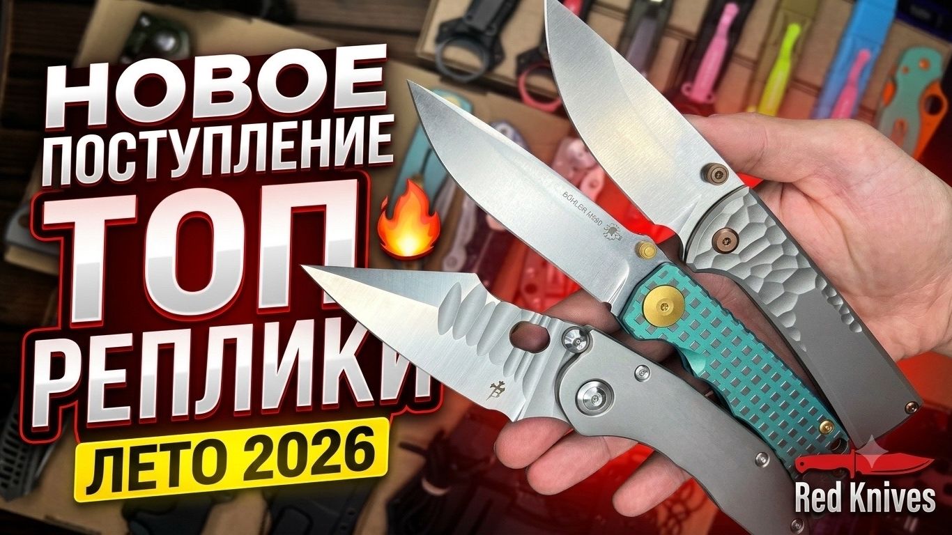 НОВИНКИ НОЖЕЙ РЕПЛИК - ЛЕТО 2026 смотреть онлайн