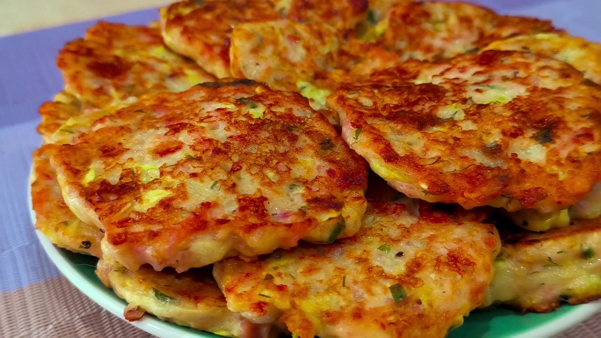 Эти Самые Вкусные! Кабачковые Оладьи. Много Белка. смотреть онлайн