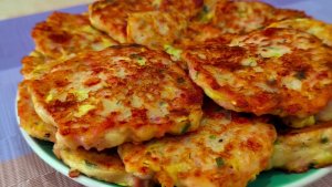 Эти Самые Вкусные! Кабачковые Оладьи. Много Белка.