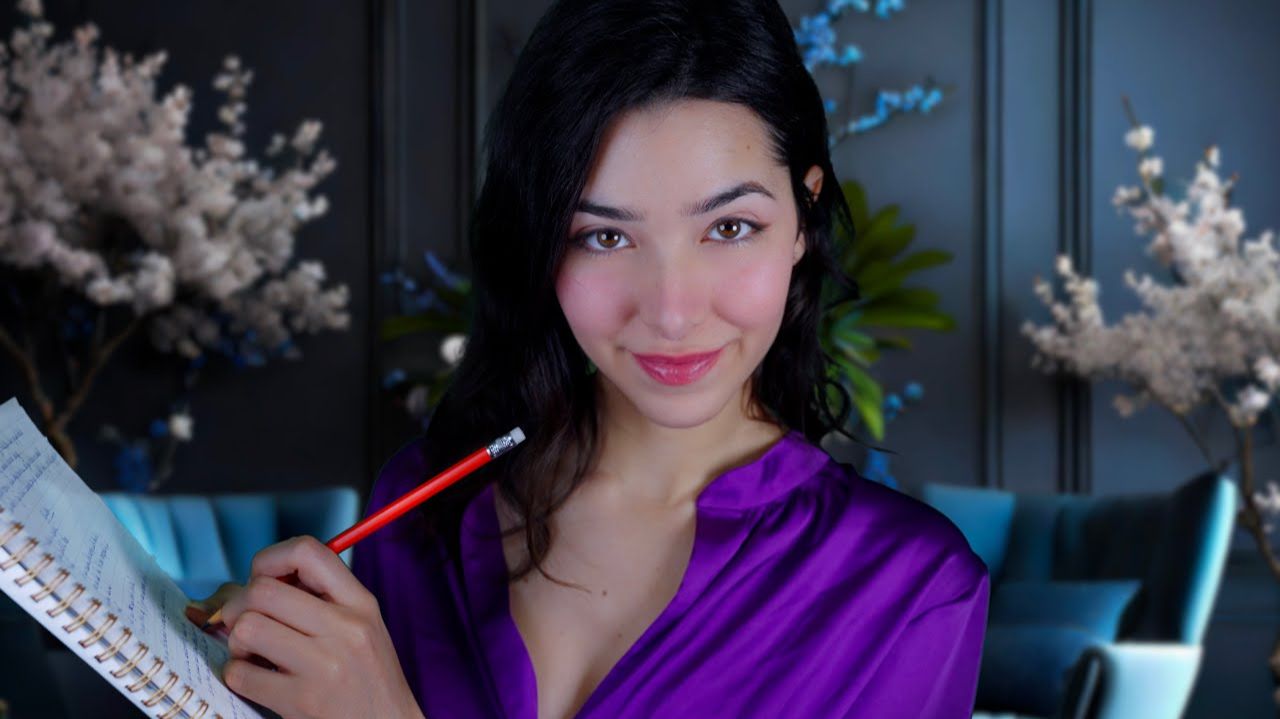 ASMR Therapist Asks You Personal Questions! смотреть онлайн