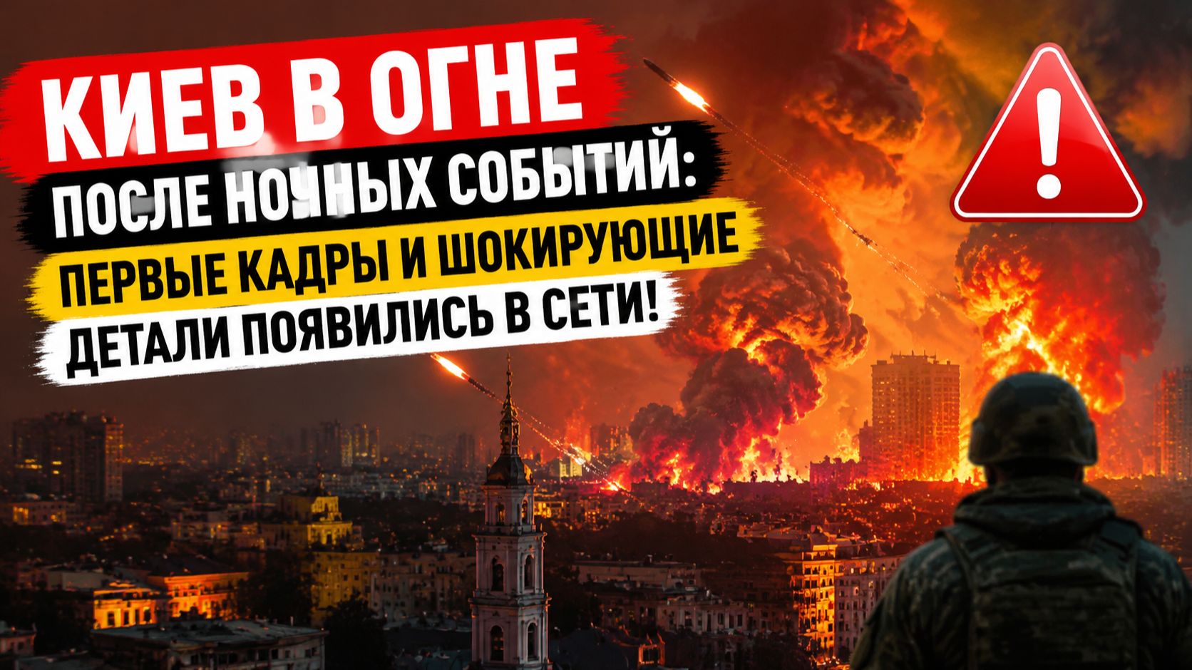 ВКС РФ сжигают Киев смотреть онлайн