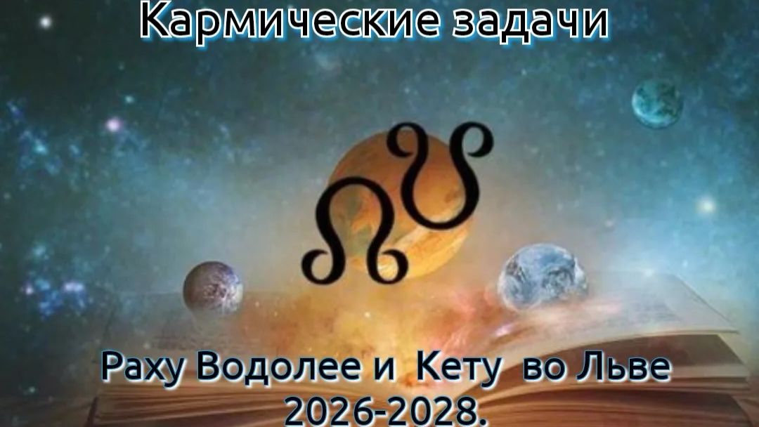 Кету в Водолее - Кету во Льве 2026-2028. смотреть онлайн