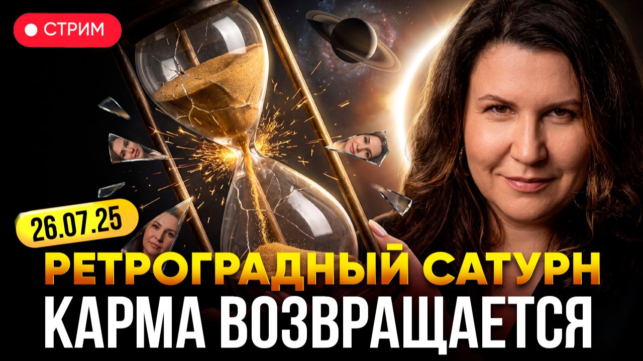 Ретроградный Сатурн в Рыбах: разбор транзита по всем 12 знакам (26 июля – 10 декабря 2026) смотреть онлайн