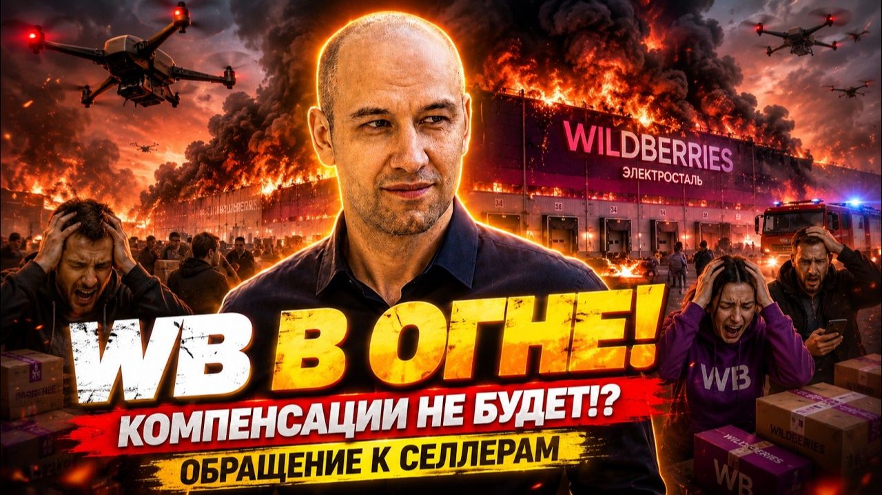 🔥 WildBerries не компенсирует товар, сгоревший на складах в Электростали и Котовске смотреть онлайн