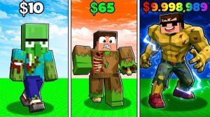 Эволюционирует от зомби 1-го уровня до зомби 9999-го в Roblox..