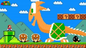 🦖 ВСЕ ВРАГИ СТАЛИ ДИНОЗАВРАМИ! Марио в опасности