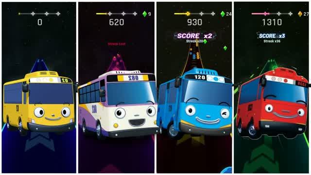 НЕВОЗМОЖНАЯ СКОРОСТЬ! 😱 Маленький Автобус Тайо И Друзья В Tiles Hop EDM Rush 🚌💨🔥 смотреть онлайн