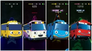 НЕВОЗМОЖНАЯ СКОРОСТЬ! 😱 Маленький Автобус Тайо И Друзья В Tiles Hop EDM Rush 🚌💨🔥