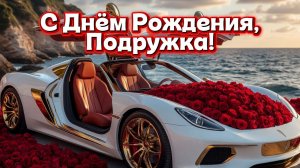 С Днём Рождения, подружка! Красивая песня поздравление подруге в день рождения.