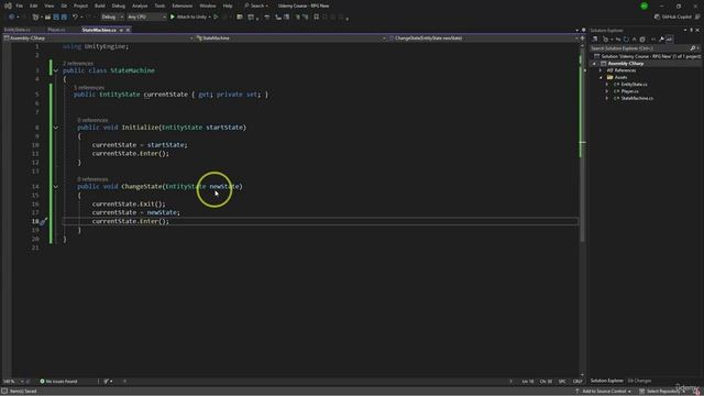 27 конечный Автомат Скрипты Create Finite State Machine часть 2 смотреть онлайн