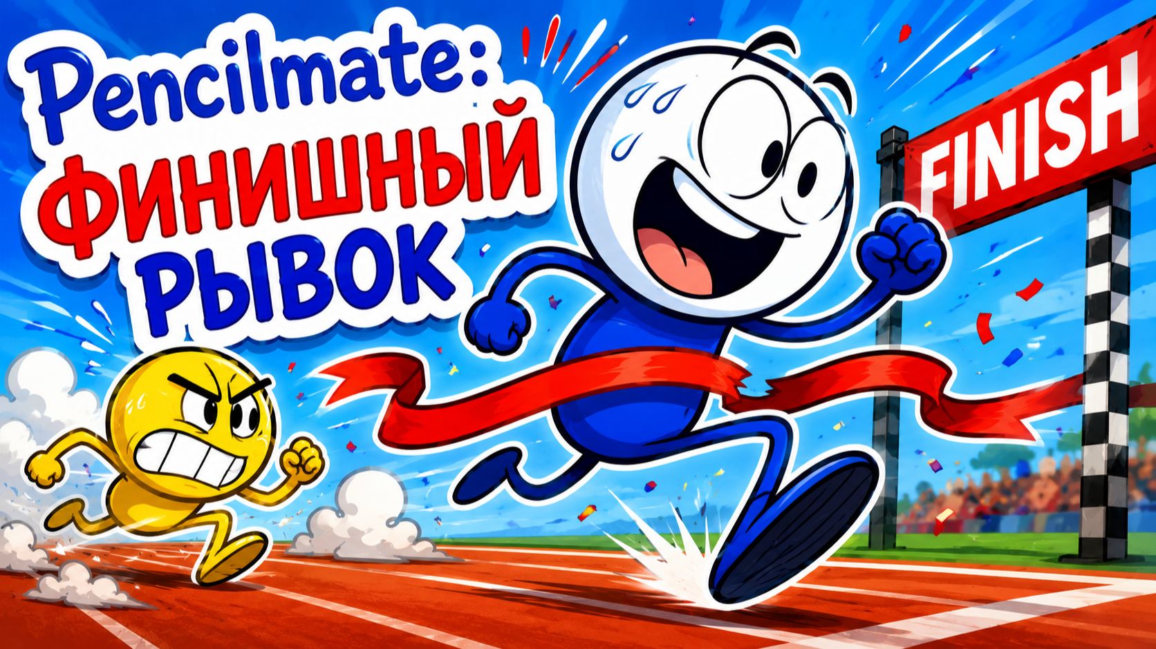 Серия - 167, Pencilmate: Финишный рывок смотреть онлайн