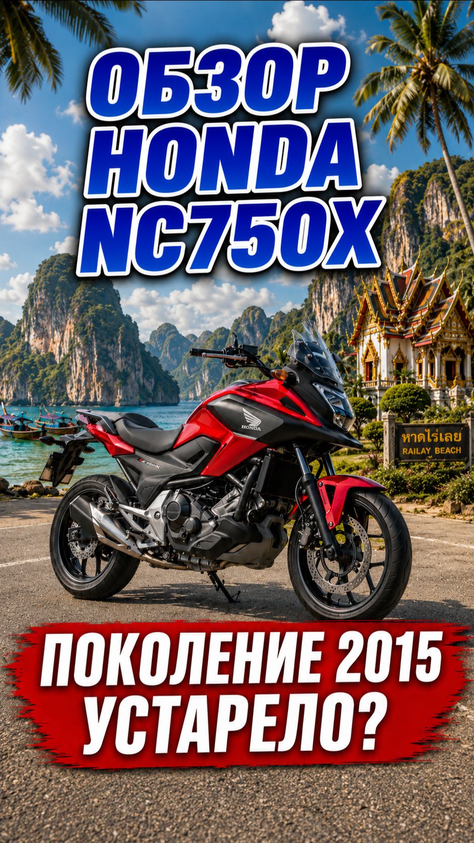 Honda NC750X 2015: устарел или всё ещё хорош?