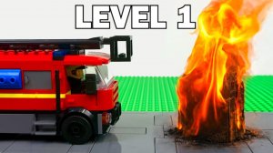 Предотвращение НАСТОЯЩИХ ПОЖАРОВ с помощью LEGO