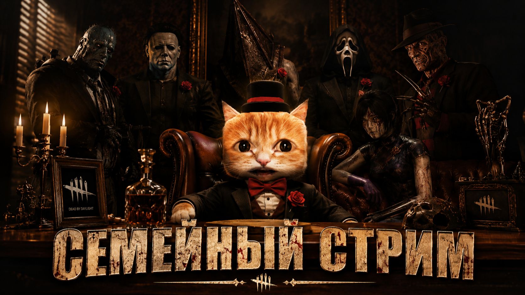 СЕМЕЙНЫЙ ВОСКРЕСНЫЙ СТРИМ 🐾 Dead by Daylight смотреть онлайн