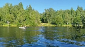 Наше озеро и мой басейн с подогревом