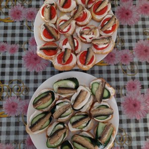 мукбанг/бутерброды с шпротами