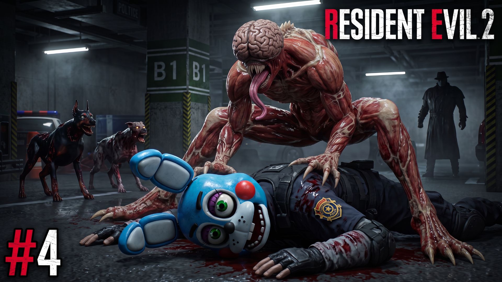 🔷ЭТО НАСТОЯЩИЙ АД🔷Resident Evil 2 #4 смотреть онлайн