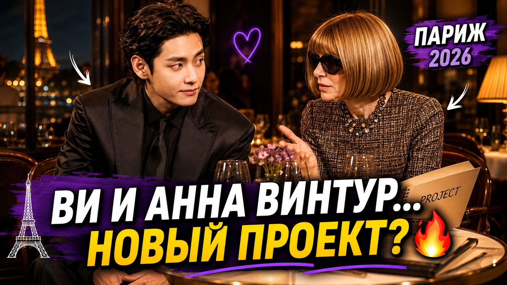 🔥 Ви встретился с Анной Винтур: Париж ждёт новый проект Тэхёна? смотреть онлайн