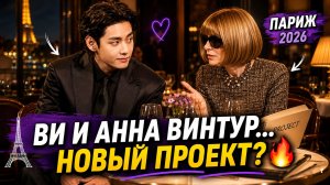 🔥 Ви встретился с Анной Винтур: Париж ждёт новый проект Тэхёна?