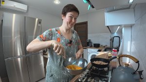 БАЛУЮ любимого мужа вкусным завтраком! РЕАЛЬНАЯ жизнь она  ТАКАЯ, без лицемерия и ФАЛЬШИ! Влог