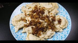 ВАРЕНИКИ ДОМАШНИЕ с Сырой Картошкой и Мясом.  ЛЮБИМОЕ СЕМЕЙНОЕ БЛЮДО!!!