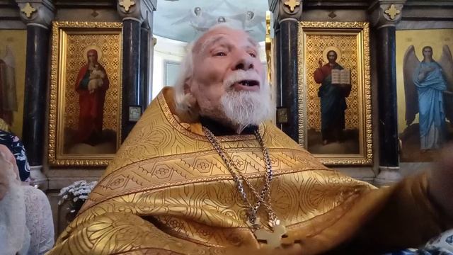 2026.07.18. Проповедь прот.Виктора смотреть онлайн