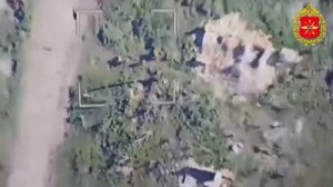 Боевая работа операторов войск беспилотных систем
