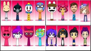Sprunki OC ВСЕ этапы | Компиляция Incredibox ЗАВЕРШЕНА #sprunki #incredibox #sprunkioc