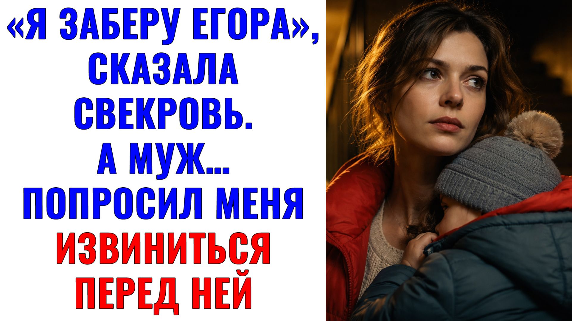 Истории из жизни | «Я заберу Егора», — сказала свекровь | Аудио рассказы | Жизненные истории