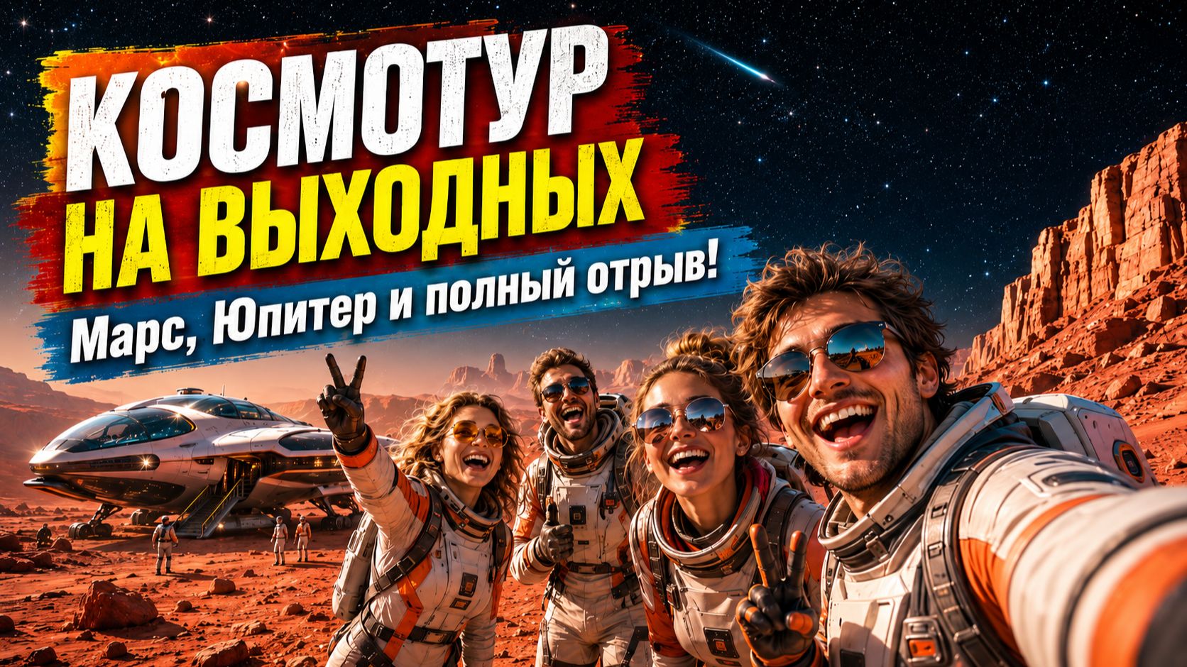 Космотур на выходных — Марс, Юпитер и полный отрыв! смотреть онлайн