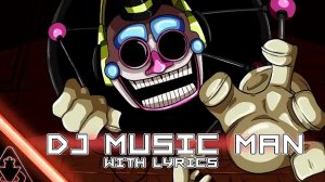 Ещё шедевр🤩🤩🤩 Five Nights at Freddy's Security Breach D J Music Man with lyrics