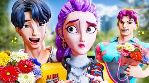 КТО БУДЕТ ВСТРЕЧАТЬСЯ С РУМИ! K-Pop Охотницы на Демонов Huntrix анимация (1)
