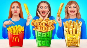Бедная vs Богатая vs Ультра богатая еда Челлендж # Смешные cитуации от Multi DO Challenge