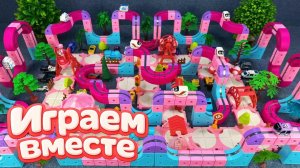Игрушечные машинки и трасса! мультики про машинки, гонки на машинах, детские, гонки машинки №3