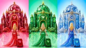 Домики Одного Цвета Челлендж Рубин vs Изумруд vs Бриллиант # Сумасшедший Челлендж от DO