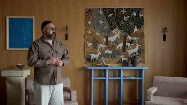 гобелен братьев Либа в дизайн-интерьере Ваагн Микаел смотреть онлайн