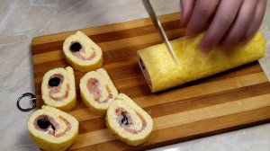 РУЛЕТ С КРАСНОЙ РЫБОЙ 🥳 Быстрая праздничная закуска, выглядит эффектно и всегда получается удачной