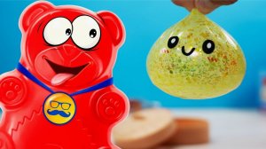 РЕДКИЙ ПЕЛЬМЕНЬ АНТИСТРЕСС ДЛЯ  ЖЕЛЕЙНОГО МЕДВЕДЯ ВАЛЕРЫ