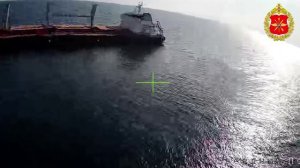 Поражение судна типа балкер в акватории Черного моря
