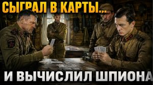 СМЕРШ. БЫВШИЙ ШУЛЕР ПРЕДЛОЖИЛ СЫГРАТЬ В КАРТЫ… И РАЗОБЛАЧИЛ АГЕНТА АБВЕРА
