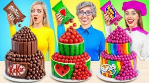 Кулинарный Челлендж_ Я против Бабушки _ Кухонные Гаджеты и Лайфхаки для Родителей от Multi DO Smile