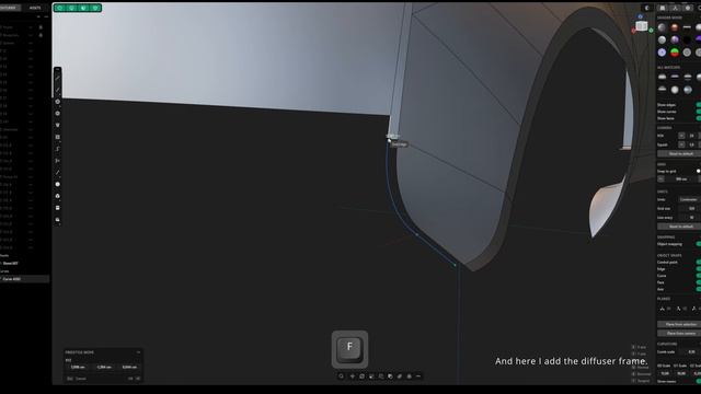 PLASTICITY v25.3 Studio Advanced Nurbs Surfacing Tutorial On Patreon Part 6 Finish the Base смотреть онлайн