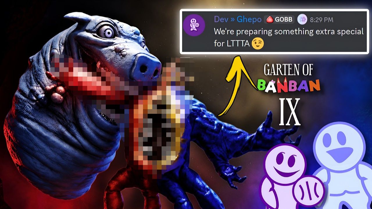 Что скрывает Няня? Классные подробности об игре Garten Of Banban 9 от T Playz и Buggy Huggy рус.дуб. смотреть онлайн
