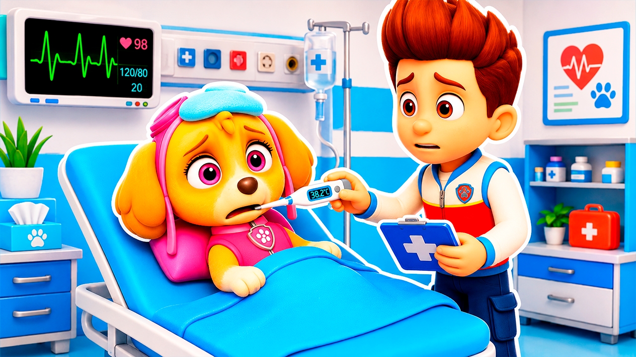 СКАЙ ЩЕНЯЧИЙ ПАТРУЛЬ НУЖНА ОПЕРАЦИЯ РАЙДЕР ВРАЧ В МАЙНКРАФТ PAW PATROL МУЛЬТИК